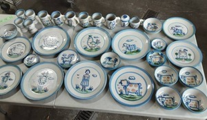 Hand Painted Hadley Dishes