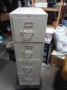 Hon 4-Drawer File Cabinet