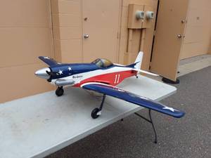 P-51 Miss America Hanger 9 Model