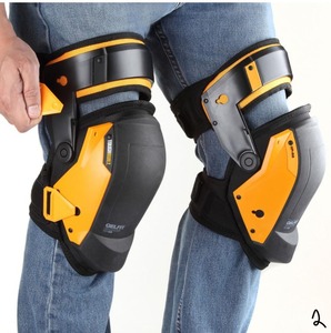 TOUGHBUILT GELFIT Black Thigh Support Stabilization Knee Pads