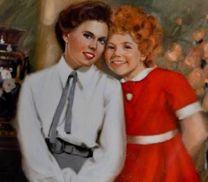 Vintage 1983 Bradford Exchange  Knowles China Co. Annie And Grace From Anne Collectors Plate Series