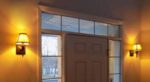 (2) Quality Neo-Classic Solid Antique Brass with Brass & White Fabric Shade Wall Sconces