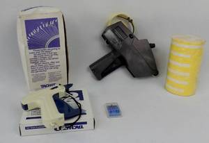 Monarch Paxar Price Label Printer Gun & Tech-It 2 Tagging Gun