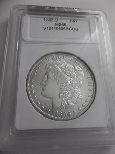 lot 11 image: 1883 O Morgan Silver Dollar