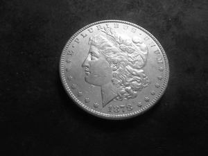 lot 14 image: 1878 S Morgan Silver Dollar