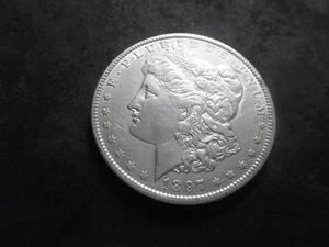 lot 34 image: 1897 Morgan Silver Dollar