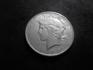 lot 50 image: 1923 D Peace Silver Dollar