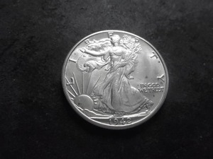 lot 71 image: 1942 D Walker Half Dollar