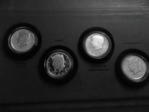 lot 76 image: JFK 50th Anniversary Silver Half Dollar Collection