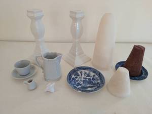lot 48 image: Collection of Ceramic Items and Sugar Loaves