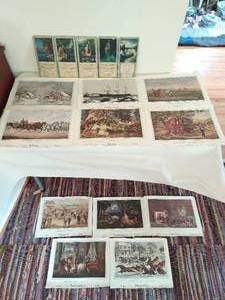 lot 55 image: Collection of Antique Calendars