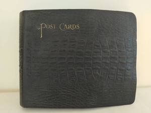 lot 66 image: Book Filled with Vintage Postcards