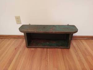 lot 334 image: Primitive Wall Shelf