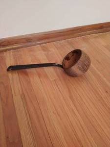 lot 345 image: Old Make-Do Soup Ladle