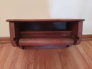 lot 350 image: Primitive Towel Holder