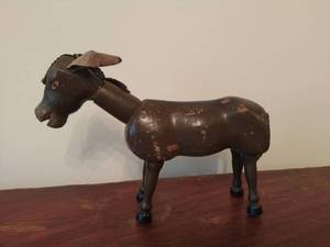 lot 104 image: Vintage  Toy Donkey