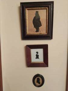 lot 135 image: Three Vintage Silhouettes