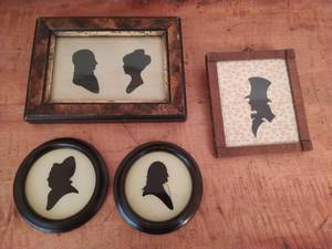 lot 152 image: Collection Of Silhouettes
