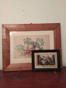 lot 174 image: Two Pieces Of Framed Art