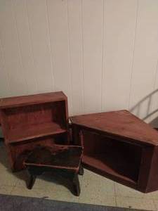 lot 225 image: Collection Of Vintage Furniture