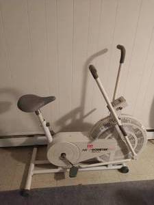lot 247 image: DP Air Gometer Exercise Bike