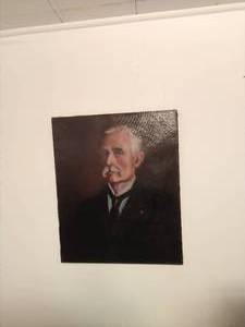 lot 301 image: Portrait On Canvas