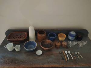 lot 95 image: Collection of Pottery, Ceramics, and More