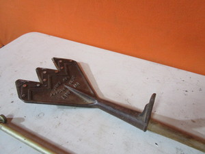 Vintage Hay Knife, Rug Beater, Tripod Map Stand