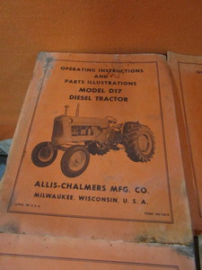 Allis-Chalmers Manuals & Literature