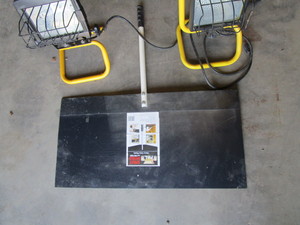 Work Lights & Painters Pal Spray Shield