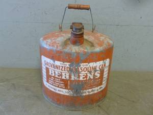 lot 13 image: Vintage Gas Can