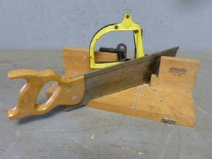lot 79 image: Miter Box Saw
