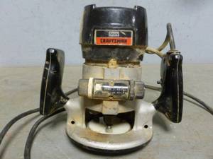 lot 92 image: Craftsman Router