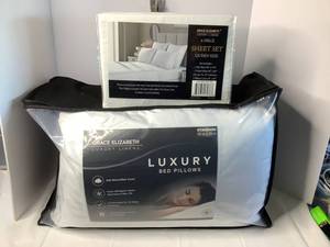 Grace Elizabeth Luxury Pillows and Sheet Set (Queen)