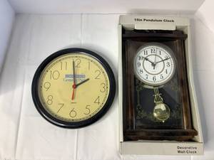 Two Battery Operated Clocks
