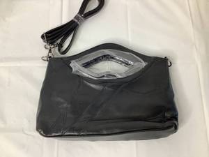 Womens Small Leather Cross-body Handbag, Purse- Nice Details