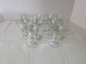 Set of 10 Iridescent Dessert Cups