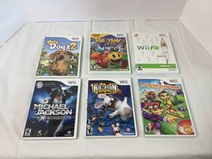 6 Wii Games