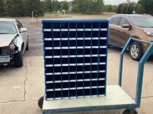 Fastenal 72 Slot Fastener Storage Unit