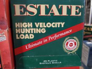 Estate 12 GA 2 34 # 5 Shot High Velocity Hunting Load