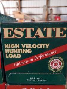 Estate 12 GA 2 34 # 5 Shot High Velocity Hunting Load