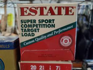 Estate 20 GA 2 34 target load 7 12 Shot