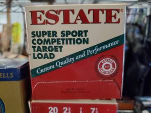 Estate 20 GA 2 34 target load 7 12 Shot