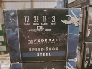 Federal Speed-Shok 12 GA 3 12 # 3 Shot