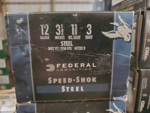 Federal Speed-Shok 12 GA 3 12 # 3 Shot