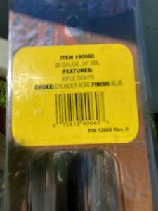 Mossberg 500 Pump-Action Shotgun Barrel