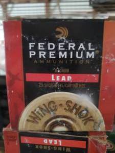 Federal Premium 20 GA 3  Wing-Shok Lead # 5 Shot