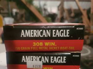 American Eagle 308 WIN. 150 Gr. Full Metal Jacket Boat-Tail