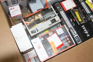 lot 6 image: 2 Large Boxes of AMFM Radio & Bluetooth Audio Items - Best Buy Store Returns