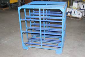 lot 8 image: Metal Rack - Was Used to Store 5-Gallon Water Jugs